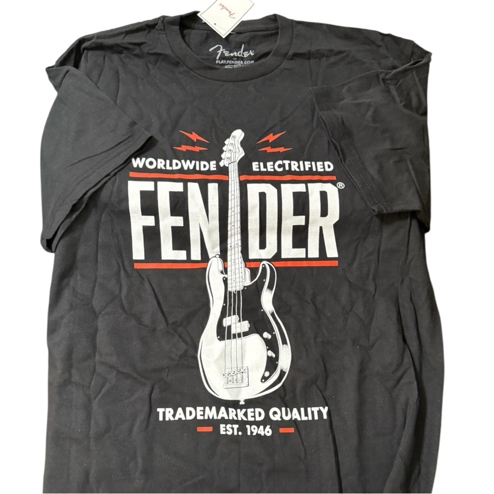 Fender P Bass Graphic T-Shirt - Size Large